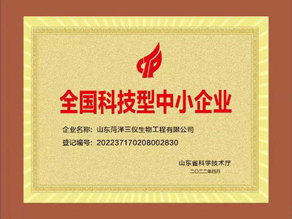 全國(guó)科技型中小企業(yè)